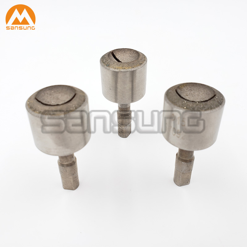 Grind Matic Grinding Cups for Button Bits, Coprod and Down-The-Hole Bits