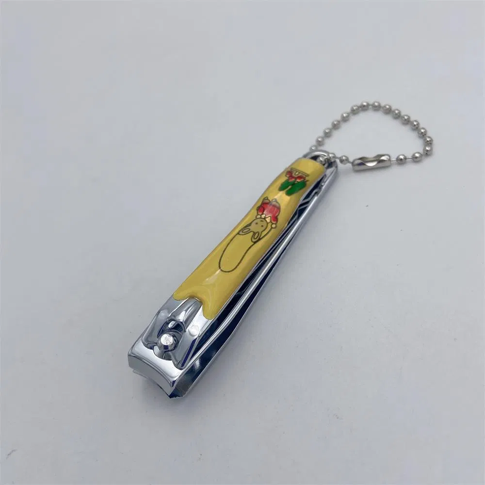 Fengdeli Manufacturer Pedicure Big Toe Nail Clipper with Filer and Rubber Surface