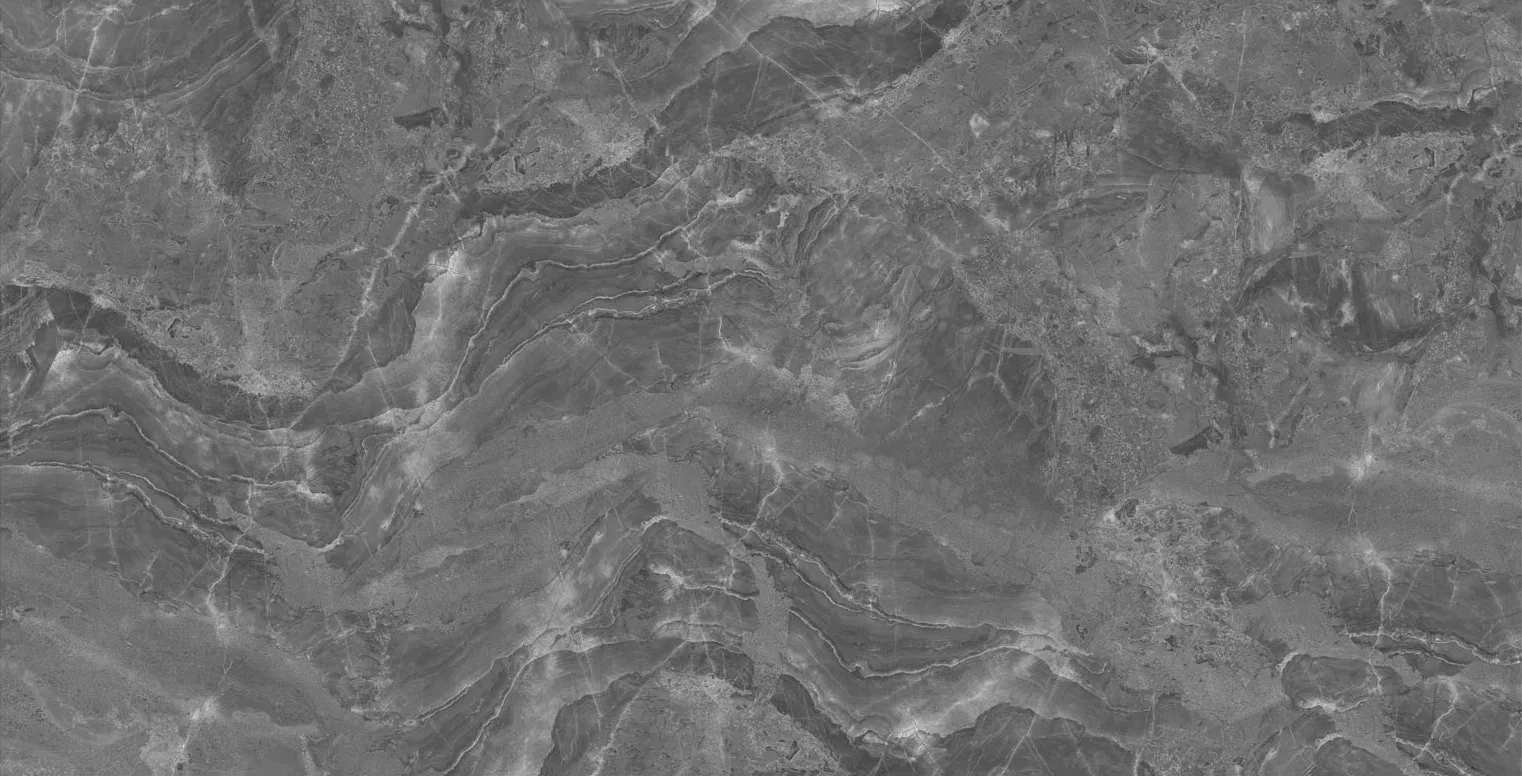 Dark Gray Full Body Marble Glossy Living Room Floor and Wall Tile