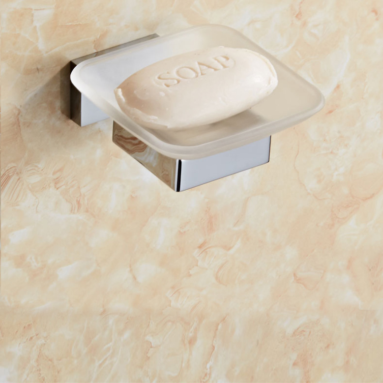 Настенная мыльница из латуни