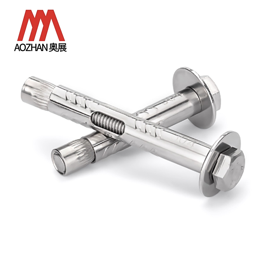 304 Stainless Steel Built-in Expansion Bolts, Hexagonal Expansion Bolts for Air Conditioning Floors (M4, M5, M6, M12)