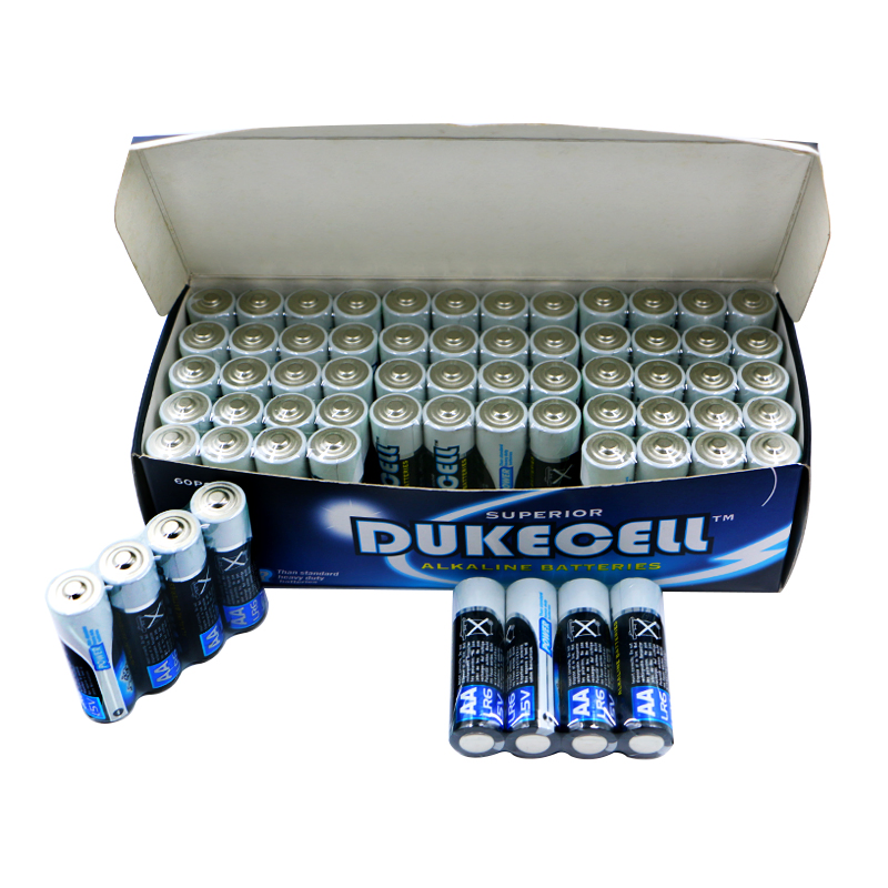 1.5V 380mins AA Am3 Lr6 Super Alkaline Batteries Dry Cell Battery Heavy Duty High Power for electronic equipment
