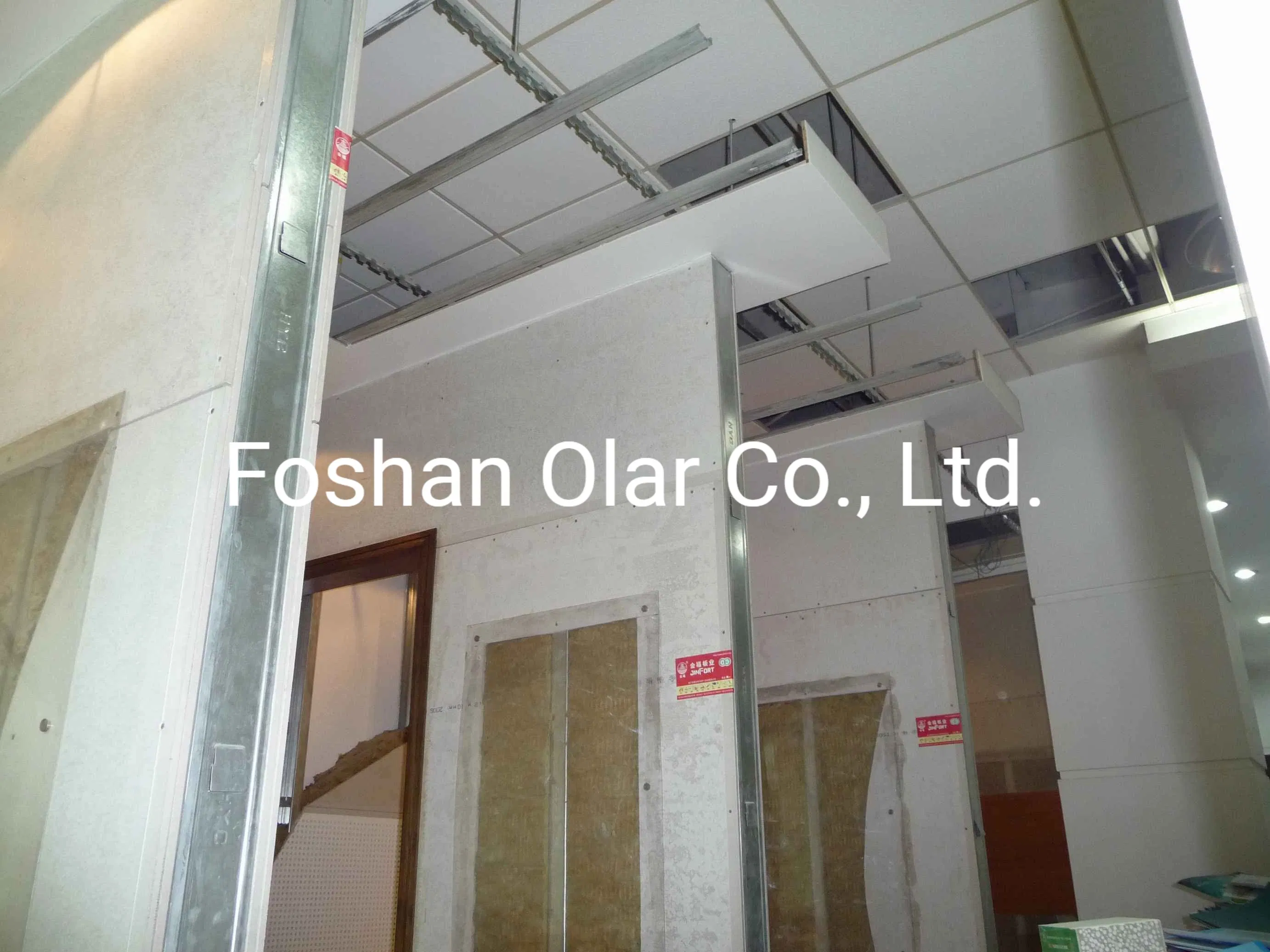 Fiber Cement Board 100% Non-Asbestos Calcium Silicate Board-Ceiling &amp; Partition Wall Board