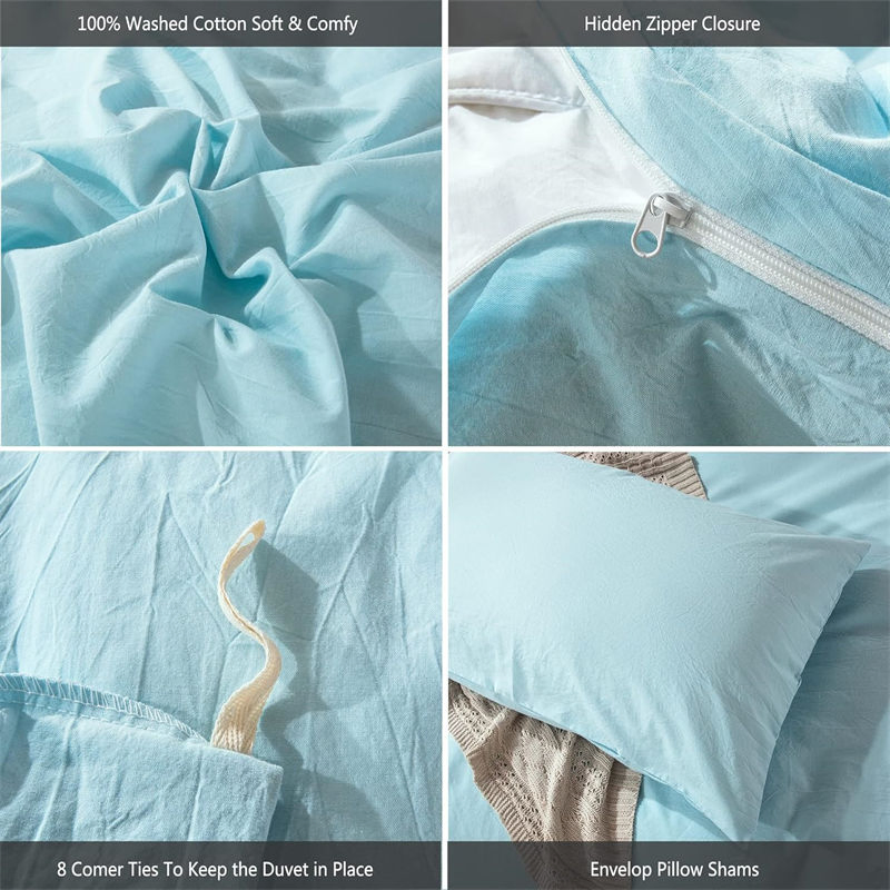 Provide Relief Duvet Cover Hidden Zipper Durable Convenience Pillow Shams Envelope Closure Bedding Sets Jail Dormitory Duvet Cover Set Good Price