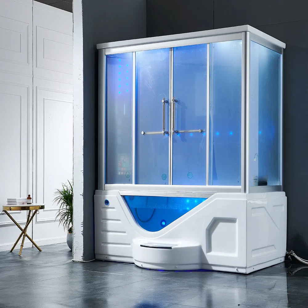 Spain Price 6mm Toughened Safety Glass Steam Shower Room