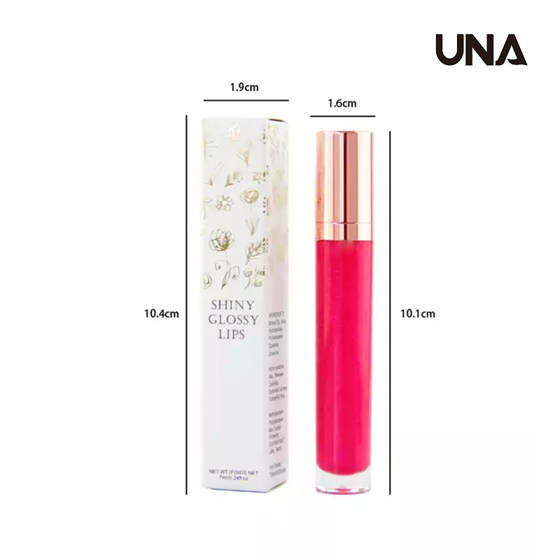 Wholesale No Logo Popular Full Coverage Metallic Shiny Glossy Lip Makeup Moist Pearl Lip Gloss