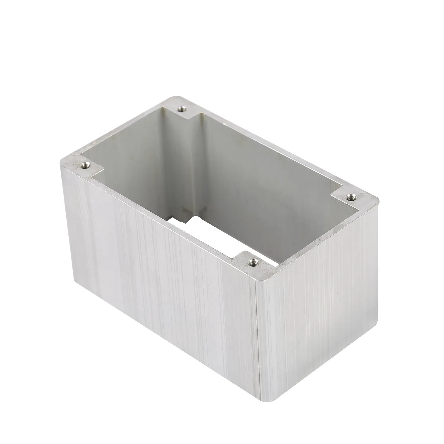 Black Anodized Aluminum Electronic Enclosure / Industrial PC Box / LED Power Supply Cover / Aluminium Cylinder Shell / Electrical Enclosure