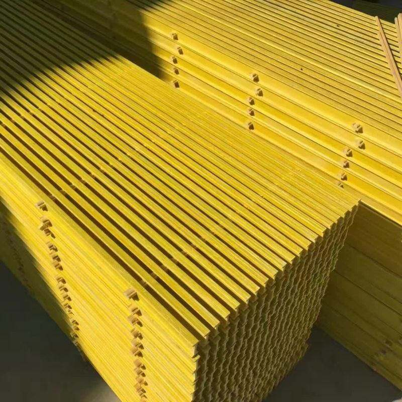 FRP/GRP Pultruded Grating Smooth Fiberglass Rod Panel Customized Size Any Color Fo Construction Mold Technique Cutting Welding