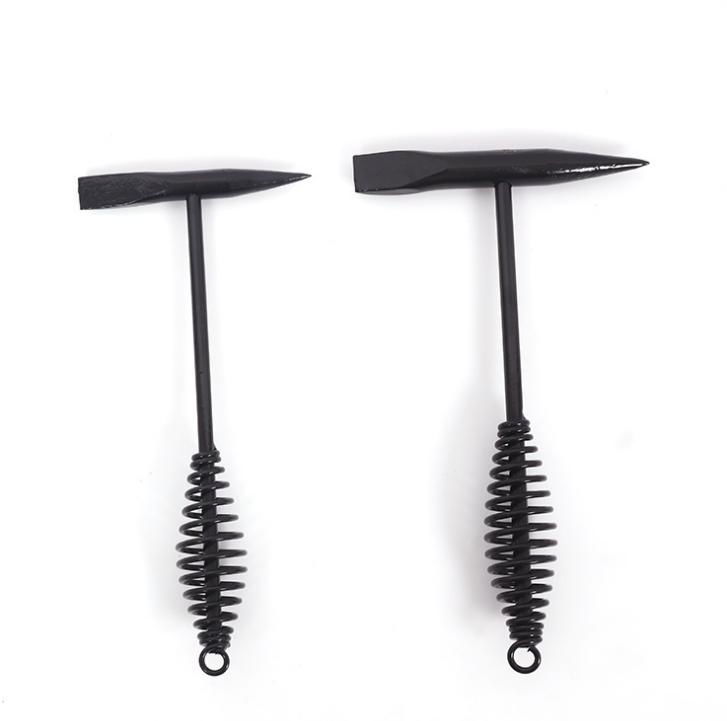 American Type Spring Handle Welding Chipping Hammer 300g 500g