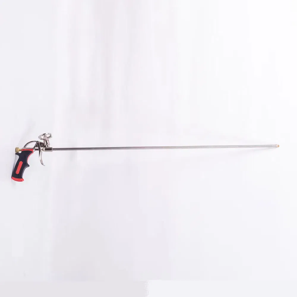 Professional Extended Barrel Insulation Gun Expanding Sealant Applicator Long Nose Spray Foam Gun