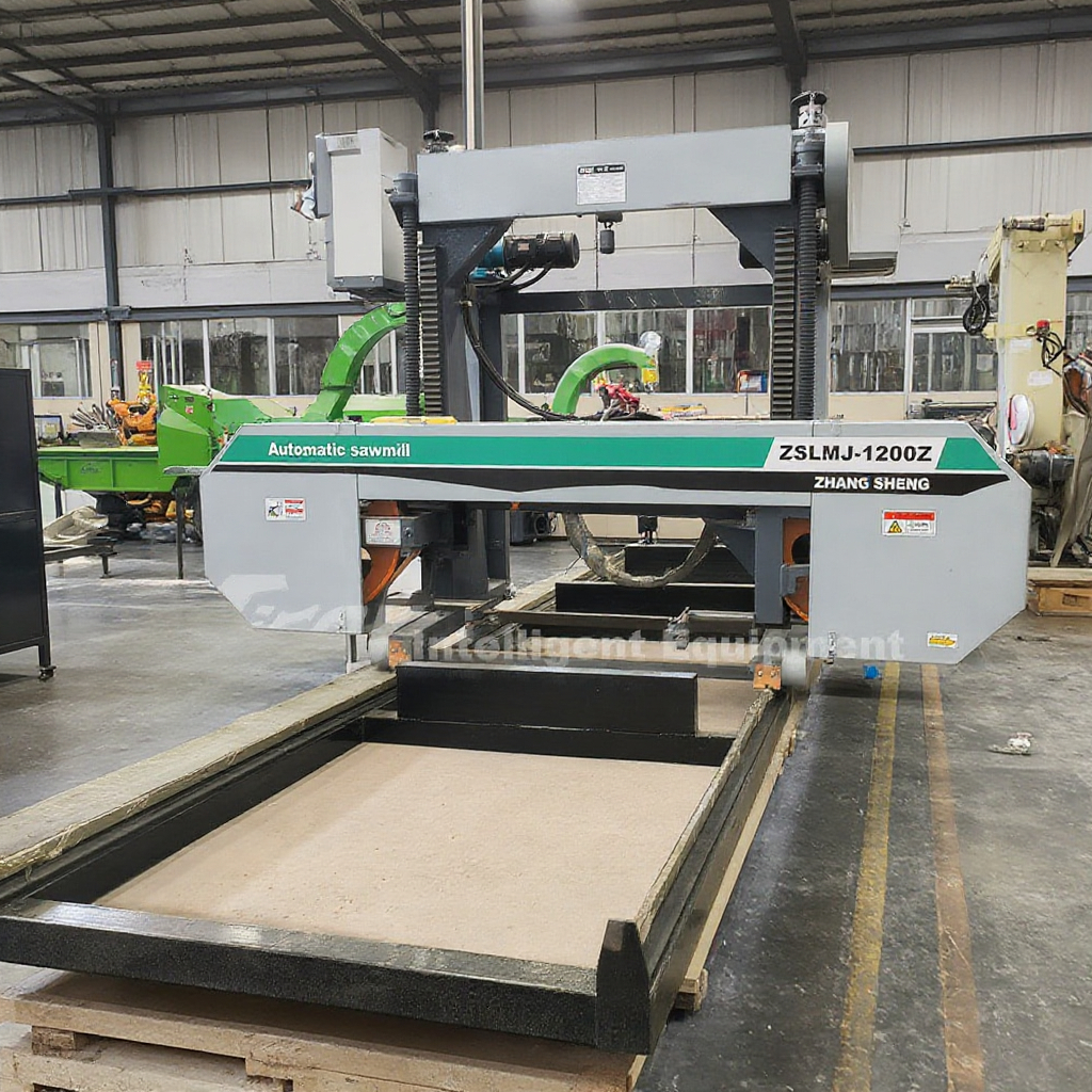 Ленточная пилорама портативная для бревен LT15