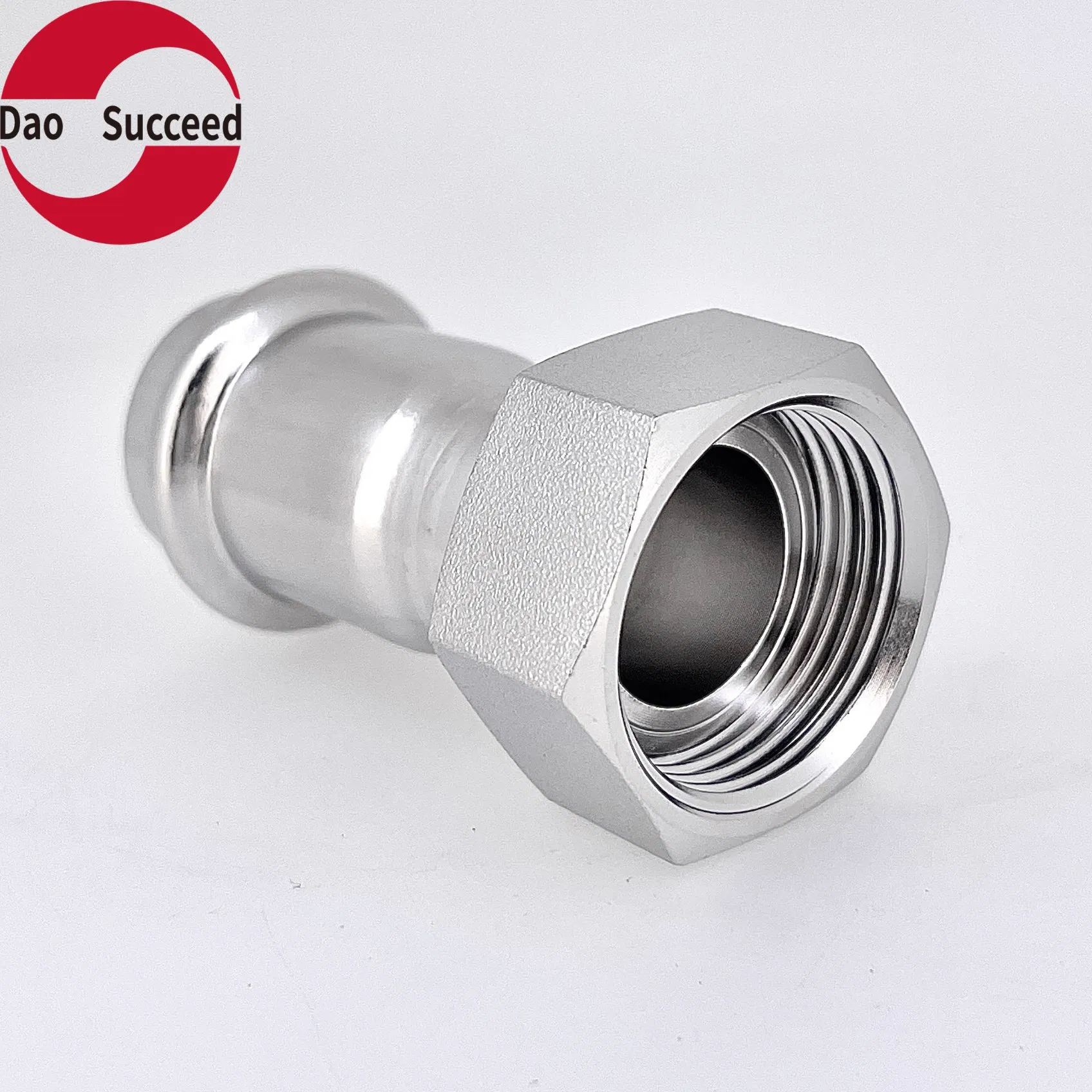 Double Press Fittings Ss Equal Union for Heating and Cooling Water