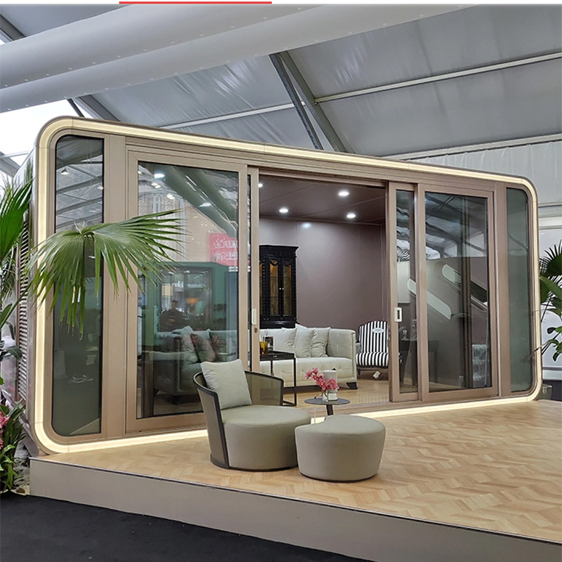Mobile Tiny Home Caravan Prefabricated Building Houses Small Mobile Homes for Sale