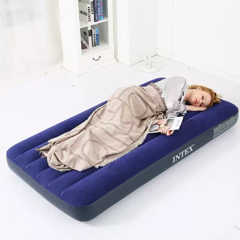 Factory Wholesale Folding Thickened Flocking Mattress Household Inflatable Mattresses