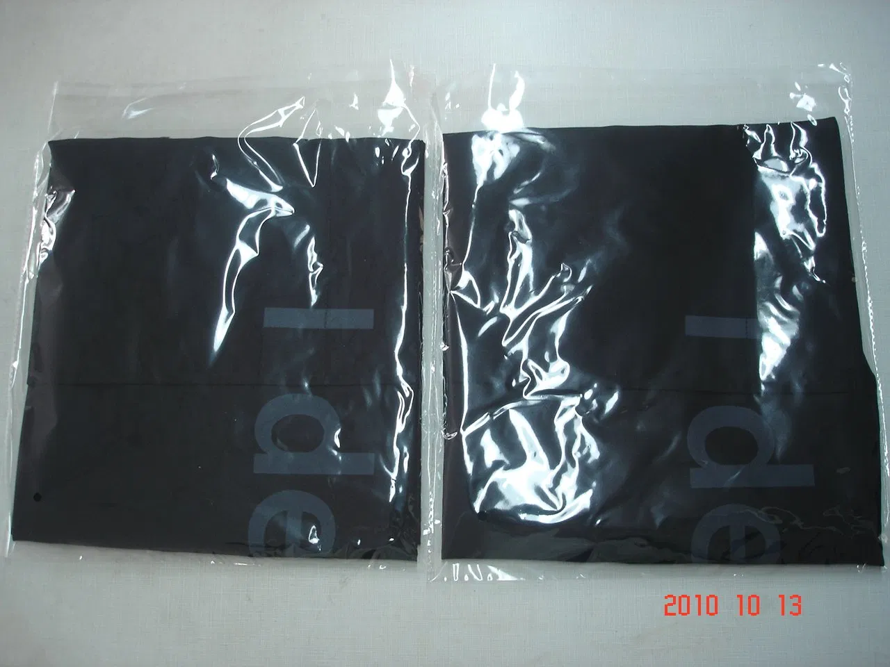 New Zealand Black Embroidery and Grey Printed Cotton Apron for Post Office