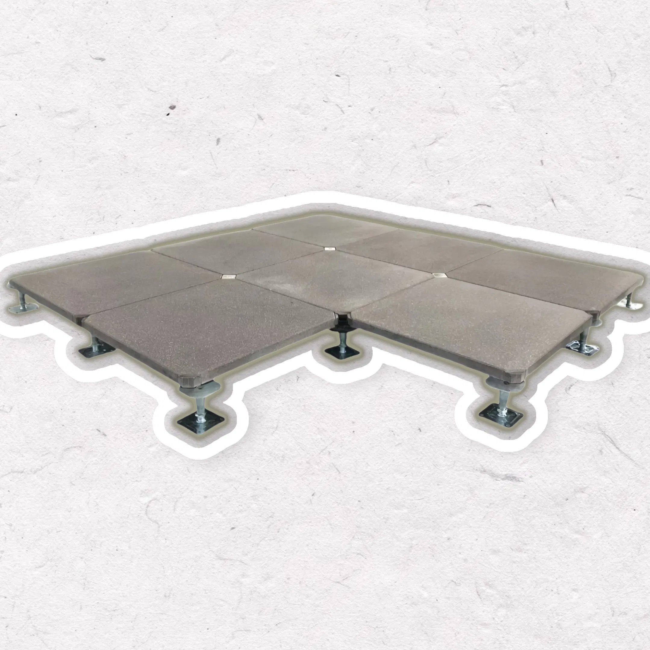 Lingding Durable Grc Access Flooring: Heavy-Duty Fire-Resistant and Long-Lasting