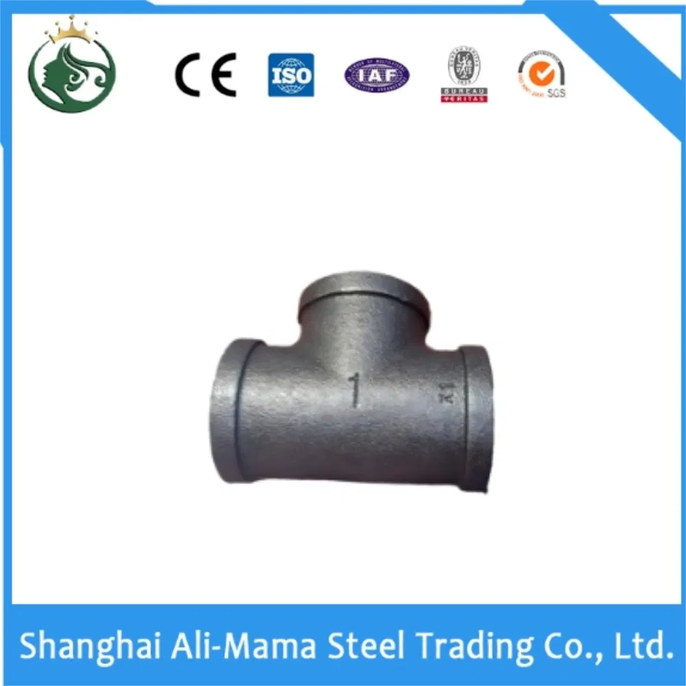 Black Malleable Iron Fittings for Global Construction Needs Fire Fighting Fitting Approved UL FM Certificate 1.6MPa and 2.5MPa for Ductile Iron Pipe