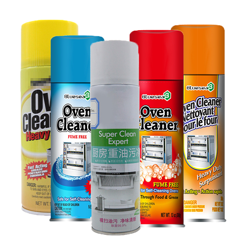 Factory Price Strong Cook Cleaning Stainless Steel Wear Cleaner Microwave Grill Oven Cleaner and Degreaser Spray