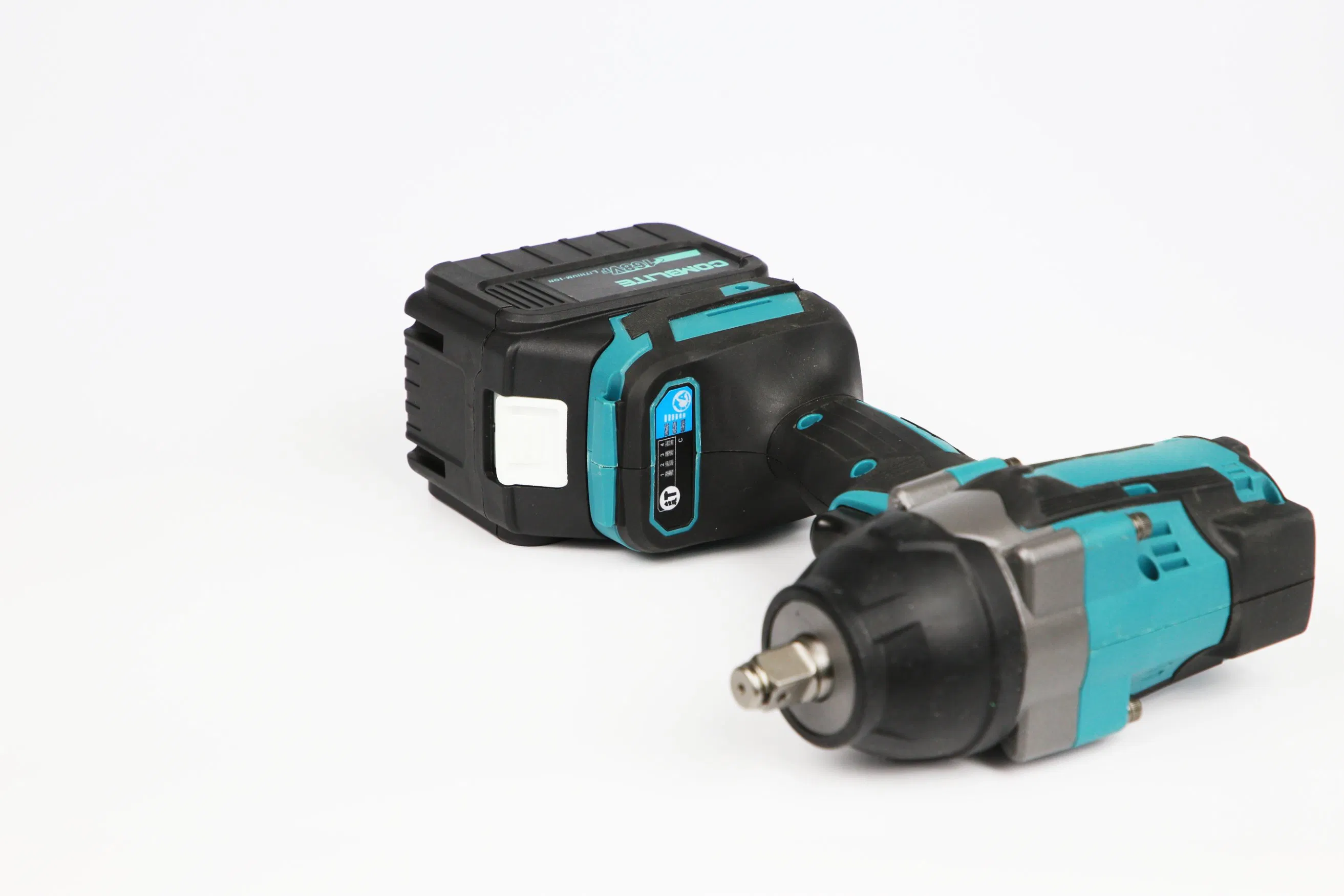 1/2" Square Shaft Lithium Cordless Electric Brushless Impact Wrench Power Tools