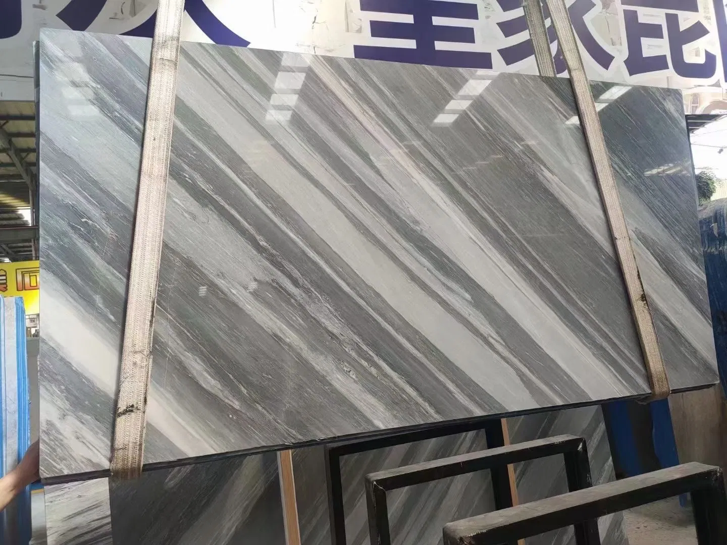 Prime Marble Source: Florence Grey Marble, China's Leading Manufacturer of Marble Slabs for Wall Tile /Floor Tile / Table Top /Countertop /Vanitytop