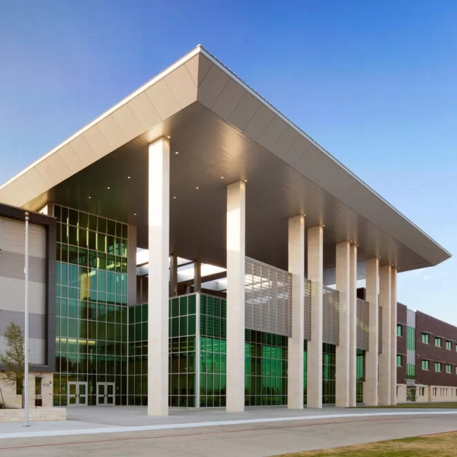 Decorative External Aluminum Cladding Curtain Wall Aluminum Perforated Facade Panel