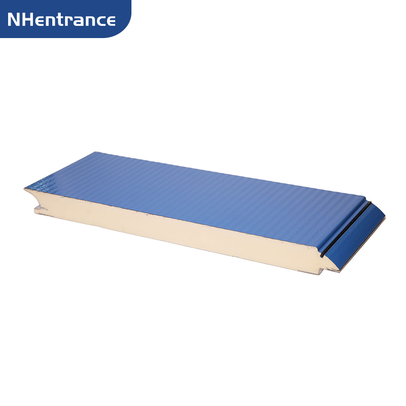 Weatherproof Soundproof Two-Color Insulated Panel for Industrial Projects Sectional Garage Door Panel