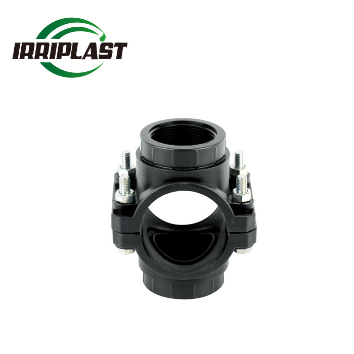 Hot Equal Compression Fitting Clamp Saddles Plastic Products PP Compession Valves with ISO