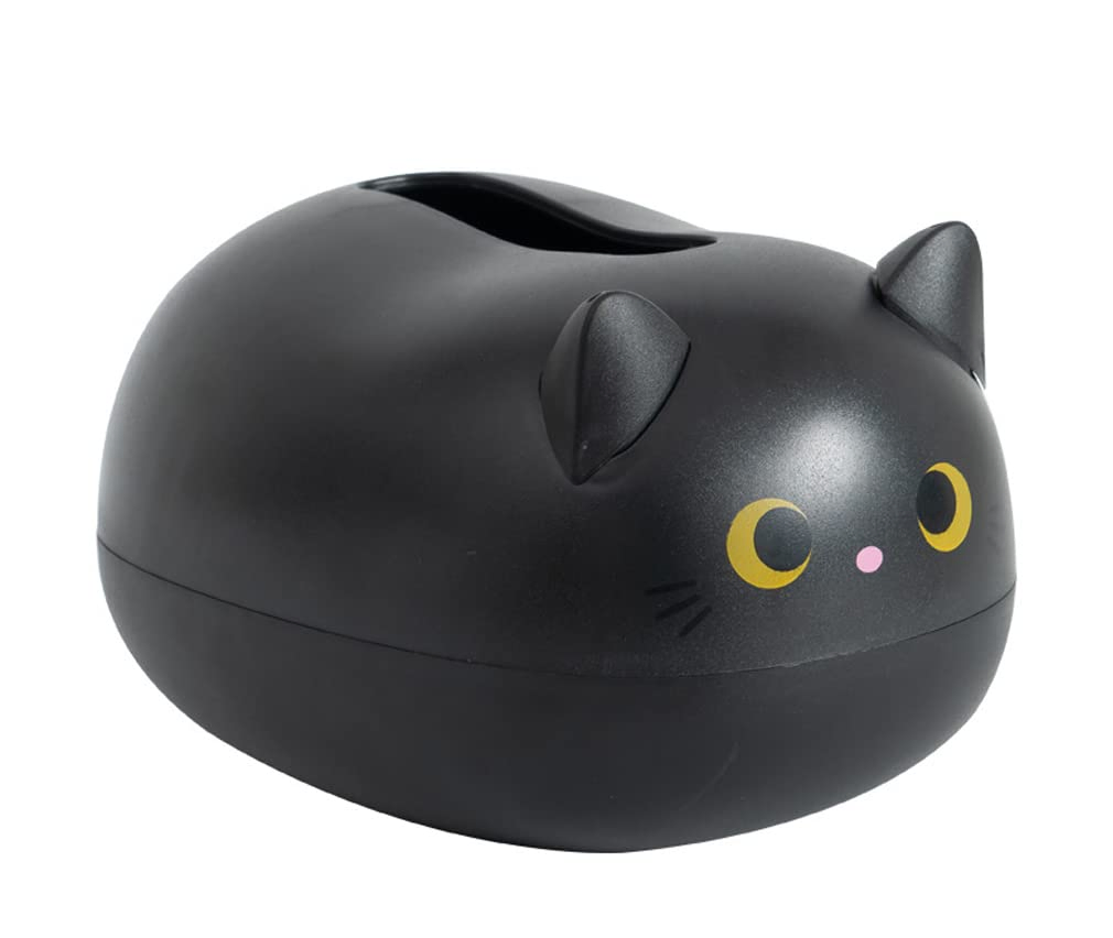 Cute Cat Tissue Dispenser Storage Holder Toothpick Box Tissue Box