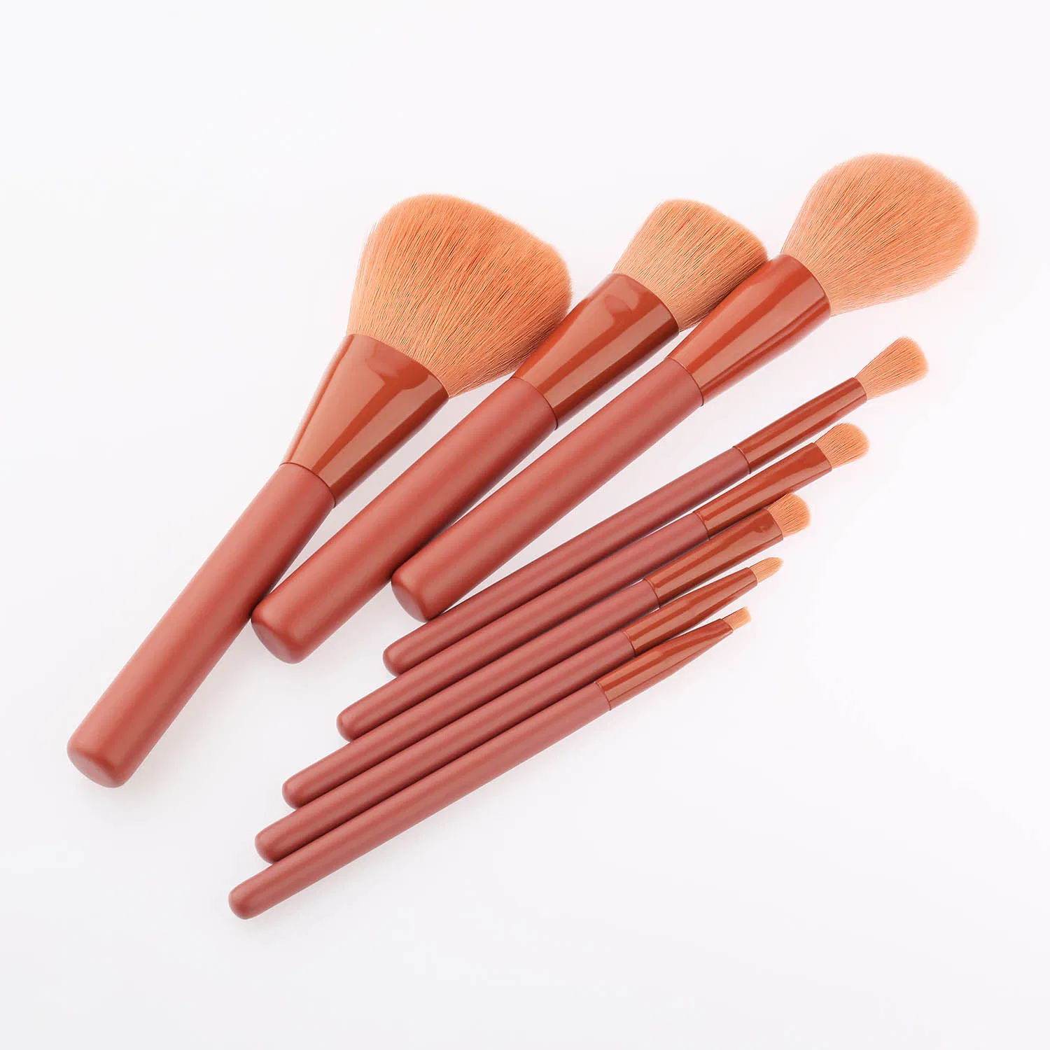 Antibacterial Synthetic Hair 8PCS Makeup Brush Beauty Tool for Face