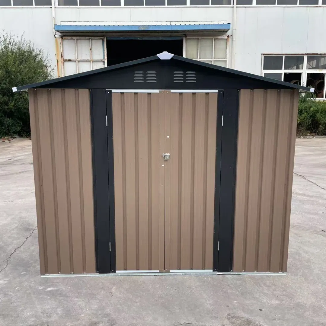 Luxury Garden Sheds Corner Summer House with Shed Cheap Garden Storage Box