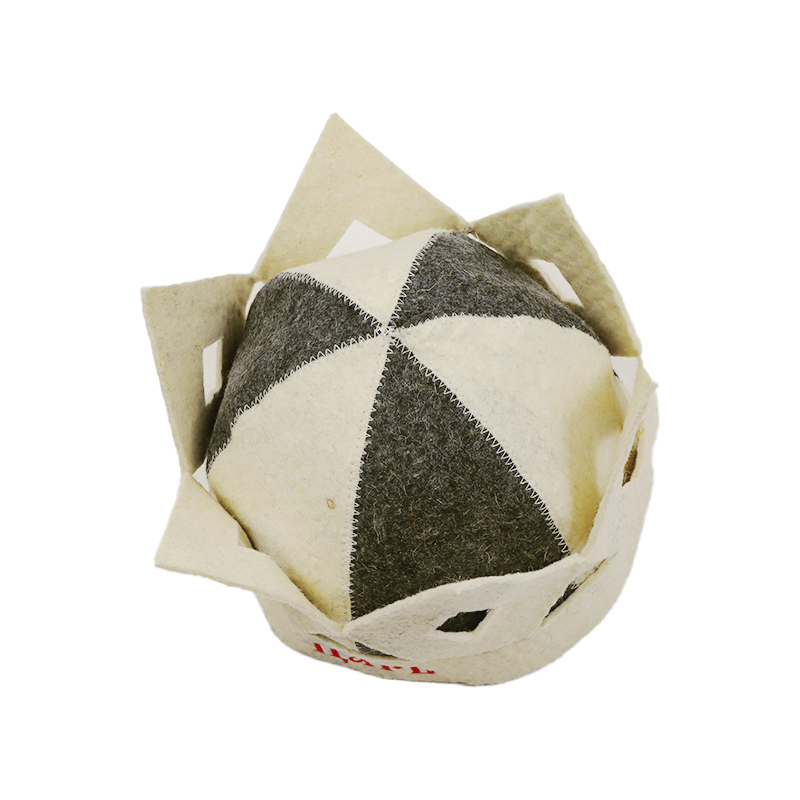 Factory Direct Custom Wool Sauna Hat 100% Wool for Daily Outdoor Use