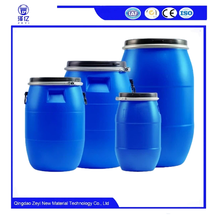 Flange Plastic Bucket 100L 150L for Fertilizer Mixing
