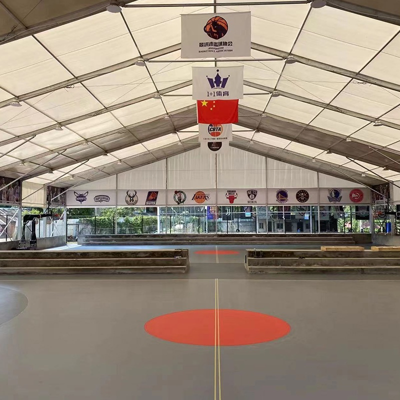 PVC Tensile Steel Fabric PVDF Parking Lot Shade Tent Building Stretched Tension Large Roof Exhibition Advertising Event Aluminum Membrane Structure