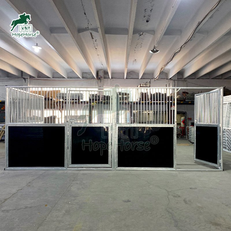 Horse Box with HDPE Panel Steel Frame Stall Panels