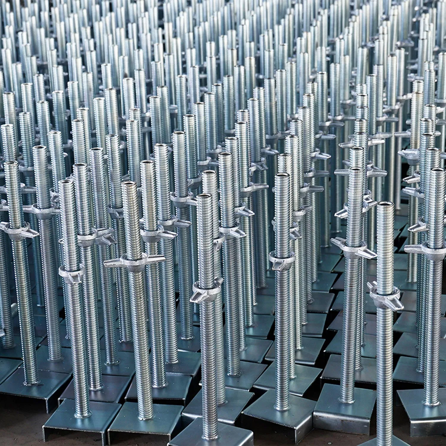 Wide Application Steel Hollow Base Jack U Head for Shoring