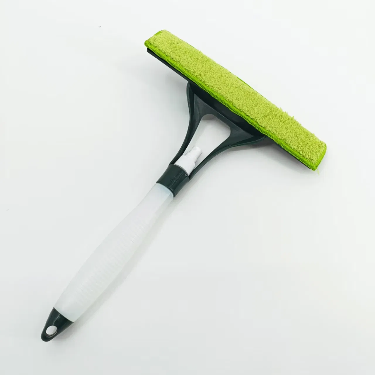 Household Double Use Window Cleaner with Spray Bottle Home Glass Cleaning Squeegee with Microfiber Pad