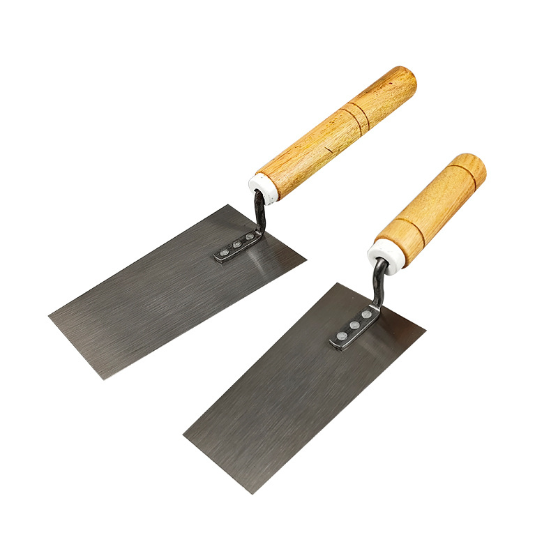 Building Tools Wooden Handle Bricklaying Trowel
