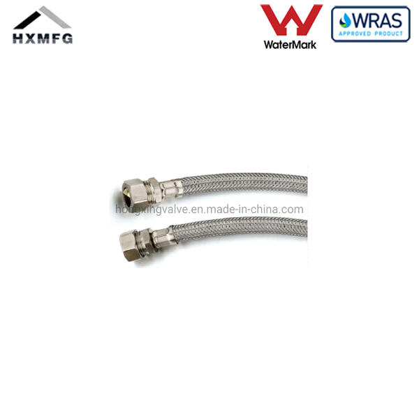 Wras & Watermark Approve Stainless Steel Polymer Made Full Range Flexible Hose