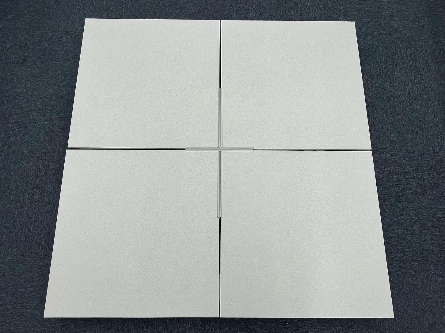 Soundproof Glass Fiber Ceiling Board and Fiberglass Acoustic Insulation False Ceiling Tiles in Square or Tegular Edge