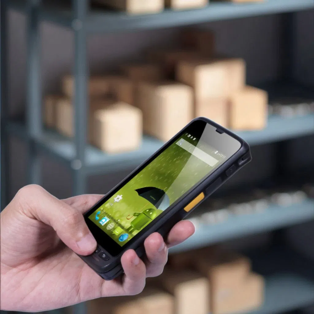 Idata 50p 4.7 Inch Android 9.0 Rugged Wireless Barcode Scanner PDA with 4000mAh Removable Battery