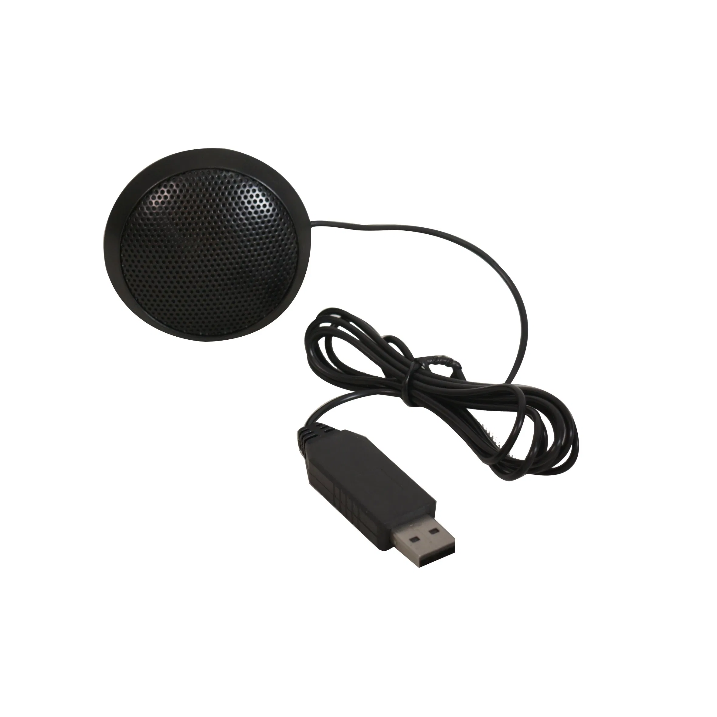 Professional Mini USB Flat Boundary Meeting Microphone Connect with Microphone Designed for Online Chat