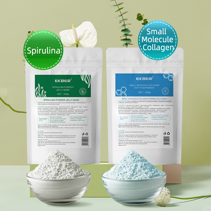 Skin Care Spirulina Small Molecule Collagen Powder Jelly Mask Powder Jelly Mask