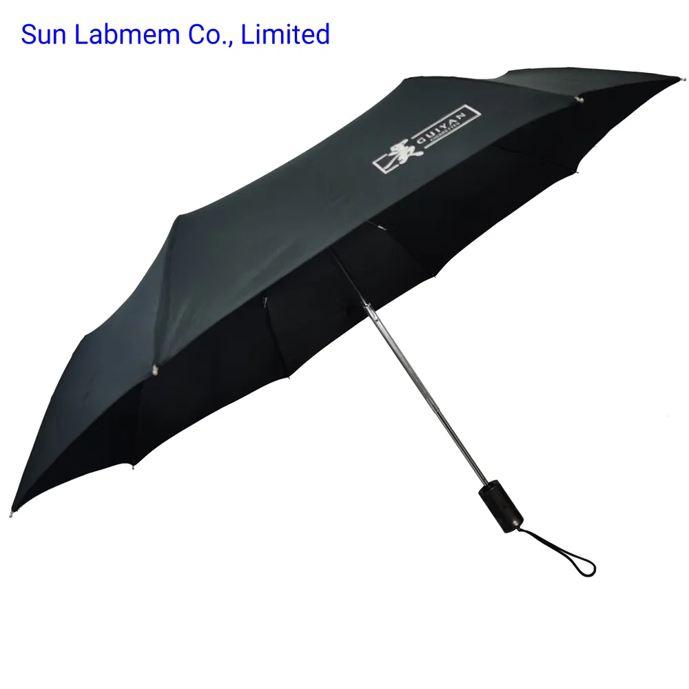 New Customized Automatic Open 3 Folding Rain Umbrella for Sale