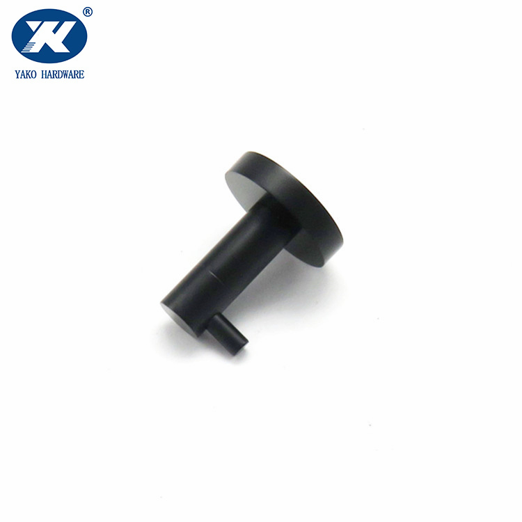 Крючок для полотенец матовый черный, нержавеющая сталь