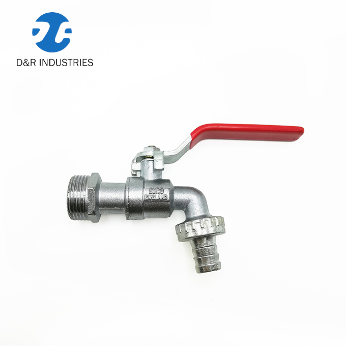 Chrome Plated Garden Hose Tap Ball Valve Bibcock