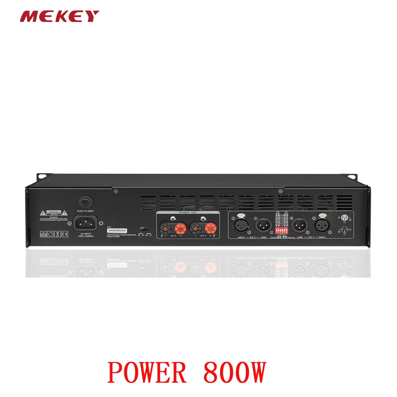 Усилитель мощности MP-2608 PRO, 2 канала