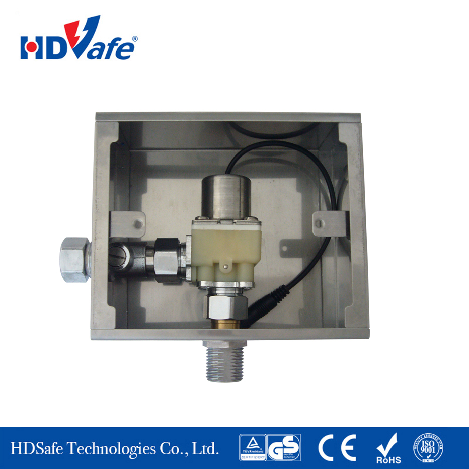 Automatic Sensing Flush Valve Wall-Mount Concealed Urinal Sensor Flush Valve Urinal Infrared Induction for Bathroom Home Hotel Toilet