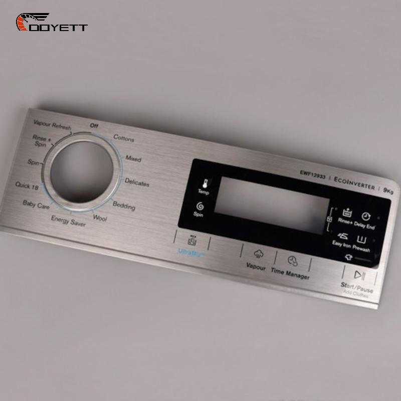 Doyett OEM Custom Plastic Molding Cover for Appliance Control Panel Interfaces