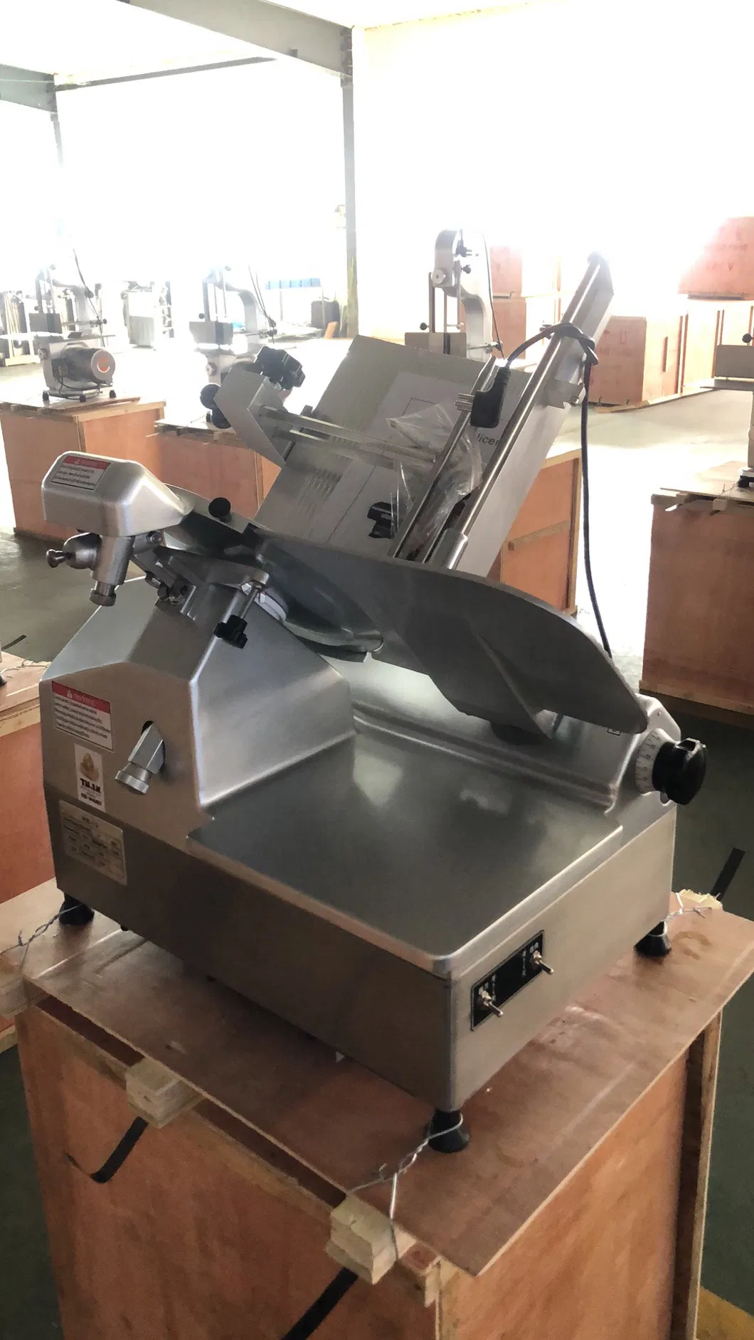 Butcher Easy Operation Frozen Beef Mutton Meat Slicer Full Automatic Fish Cutting Machine Thailand