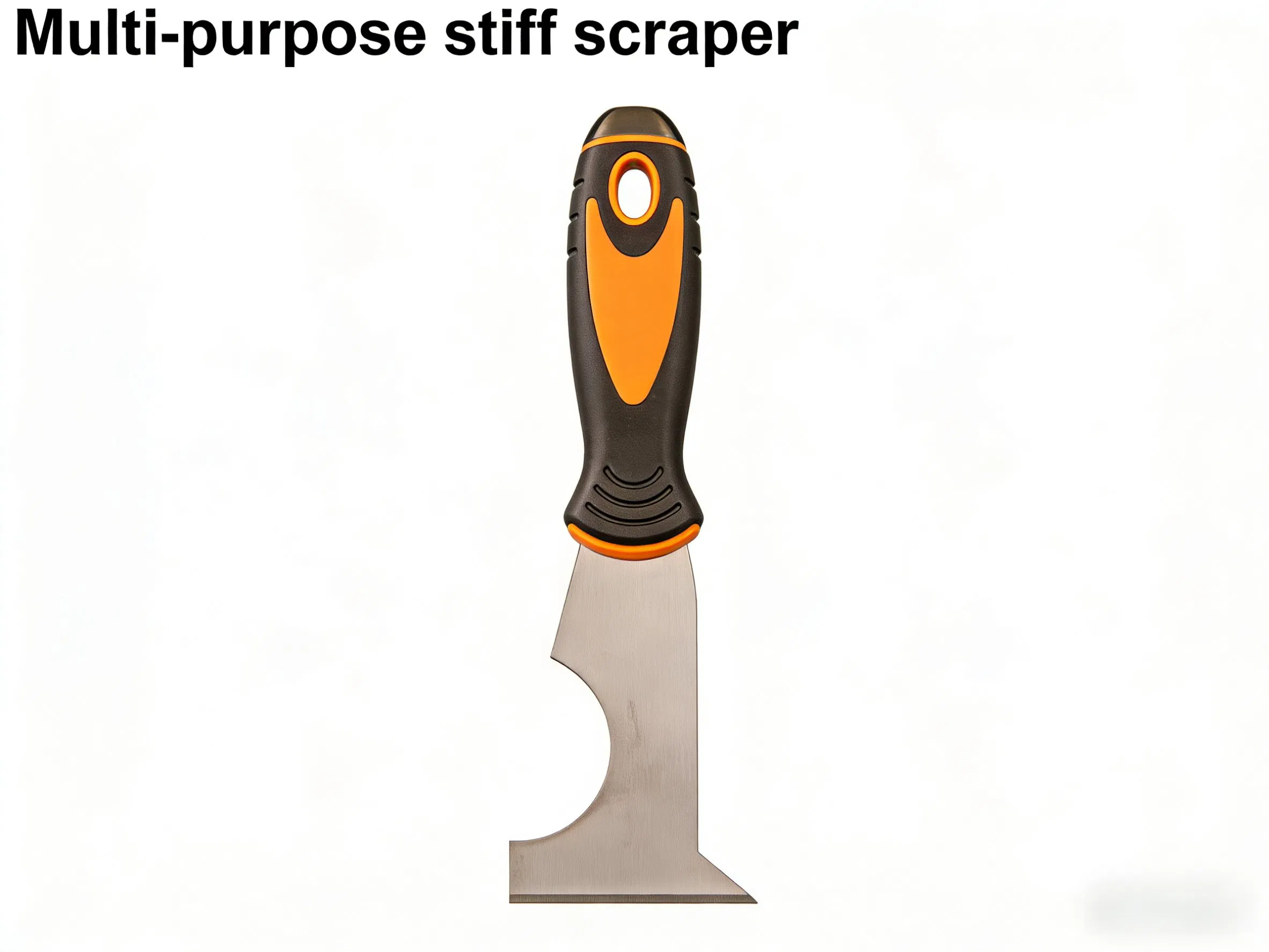 Multi-Function Stainless Steel Scraper with PP Handle